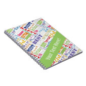 ユニークと特別な21歳の誕生日パーティーギフト ノートブック (右側)