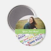 ユニークと特別な30歳の誕生日パーティーギフト マグネット (正面/裏面)