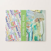 ユニークと特別70歳の誕生日パーティギフト ジグソーパズル (横)