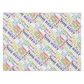 ユニークと特別70歳の誕生日パーティギフト テーブルクロス (正面(横))