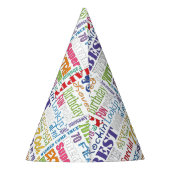 ユニークと特別70歳の誕生日パーティギフト パーティーハット (裏面)