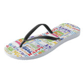 ユニークと特別70歳の誕生日パーティギフト ビーチサンダル (アングル)