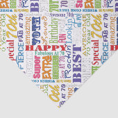 ユニークと特別70歳の誕生日パーティギフト 薄葉紙 (詳細)