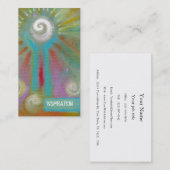 ユニークなおもしろいの多彩でアートで感動的な絵画 名刺 (正面/裏面)
