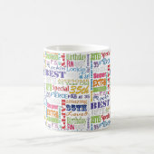 ユニークなおよびスペシャルの第35誕生会のギフト コーヒーマグカップ (中央)