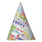 ユニークなおよびスペシャルの第55誕生会のギフト パーティーハット (右)