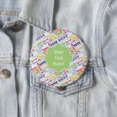 ユニークなおよびスペシャルの第55誕生会のギフト 缶バッジ (インサイチュ)