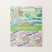 ユニークなおよびスペシャルの第75誕生会のギフト ジグソーパズル (縦)