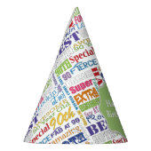 ユニークなおよびスペシャルの第90誕生会のギフト パーティーハット (左)