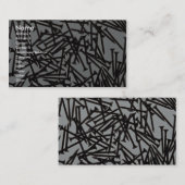 ユニークなねじ 名刺 (正面/裏面)