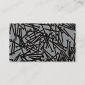 ユニークなねじ 名刺 (裏面)