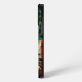 ユニークなアメリカ国旗iPhone 13 Pro Maxケース iPhoneケース (左側面)