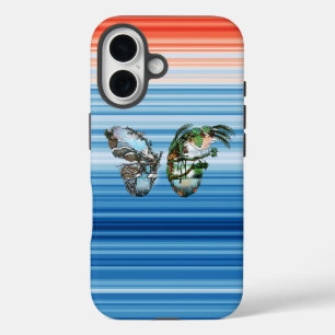 ユニークなアーティスティックデザイナーケースカバー for iPhone 16ケース