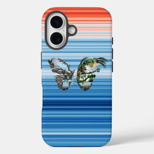 ユニークなアーティスティックデザイナーケースカバー for iPhone Case-Mate iPhoneケース (裏面)
