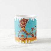 ユニークなインド車-輪タク コーヒーマグカップ (中央)