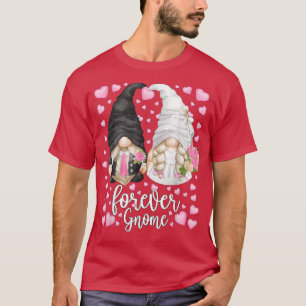 ユニークなウエディングノーム 新婦と新郎 - 夫婦として永遠に Tシャツ