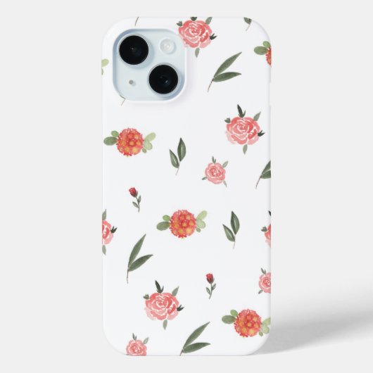 ユニークなカスタムフラワーフォト Case-Mate iPhoneケース (裏面)