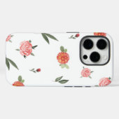 ユニークなカスタムフラワーフォト Case-Mate iPhoneケース (裏面 (横))