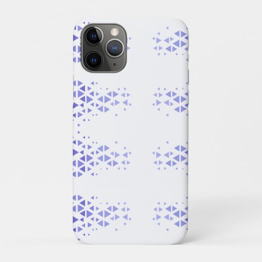 ユニークなカラフルな三角形のパターンと引用 Case-Mate iPhoneケース (裏)