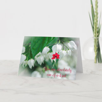 ユニークなカードです カード