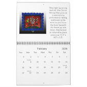 ユニークなガラス2011年ステンドグラス カレンダー (2月 2026)