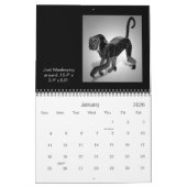 ユニークなガラス2011年ステンドグラス カレンダー (1月 2026)