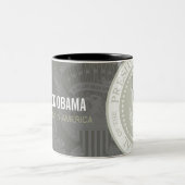 ユニークなギフト-バラック・オバマ-大統領-マグ ツートーンマグカップ (中央)
