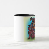 ユニークなギフト-犬および猫好き-マグ マグカップ (中央)