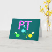 ユニークなグラフィックが付いているTherpistの物理的なギフト カード (黄色い花)