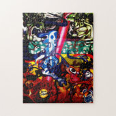 ユニークなジグソーパズルの非常にまれなコレクターの部分 ジグソーパズル (縦)