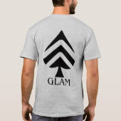 ユニークなスタイルのトレンディーなTシャツ Tシャツ (裏面)