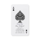 ユニークなスペードエースのトランプ柄　オシャレ　宇宙