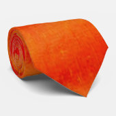 ユニークなタイの人のタイのオレンジタイ ネクタイ (ロール)