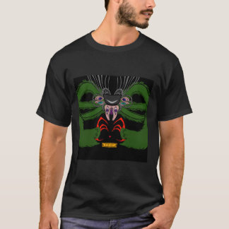 ユニークなダークアートモンスターベビーボディスーツ Tシャツ