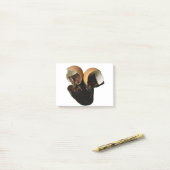 ユニークなチョコレートの卵 ポストイット (デスク上)