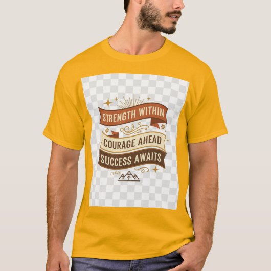 ユニークなデザイナーTシャツ Tシャツ (正面)