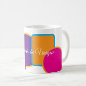 ユニークなデザインが好き コーヒーマグカップ (正面右)
