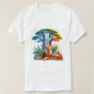 ユニークなデザインのカオスTシャツ Tシャツ