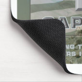 ユニークなデザインの記念カンパニー・コマンダー マウスパッド (コーナー)