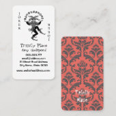 ユニークなトランプのジョーカーデザイン名刺 米スタンダード 8.89cm x 5.08cm名刺 名刺 (正面/裏面)