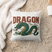 ユニークなドラゴンのデザイン クッション (ブランケット)