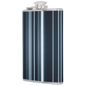 ユニークなバーコードのストライプなフラスコ フラスク (左)