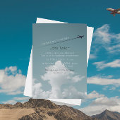 ユニークなパイロットの退職パーティーまたは誕生日パーティー 招待状