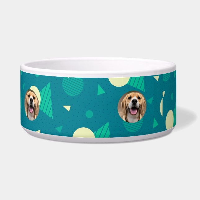 ユニークなパーソナライズド カスタム ネーム ドッグ ダッド ペット ボウル (右)