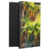 ユニークなヒマワリ POWIS iPad AIR 2 ケース (裏面)