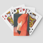 ユニークなピンクのフラミンゴのトランプカード・デッキ トランプ (裏面)