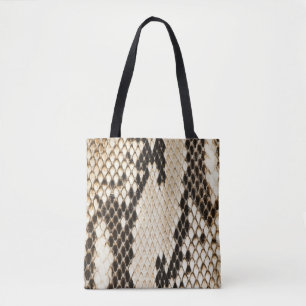 ユニークなファッションのSnakeskinのトートバック トートバッグ