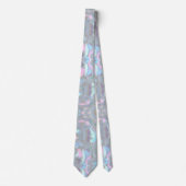 ユニークなフォーマルアバロン貝の母真珠 ネクタイ (正面)