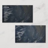 ユニークなプラスチック 名刺 (正面/裏面)