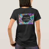 ユニークなプロのメイドハウス清掃サービス Tシャツ (裏面)